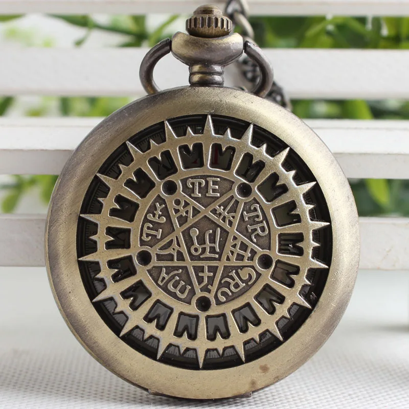 Steampunk Pocket Watch New Design Anime Luxury Fashion Skeleton Watches