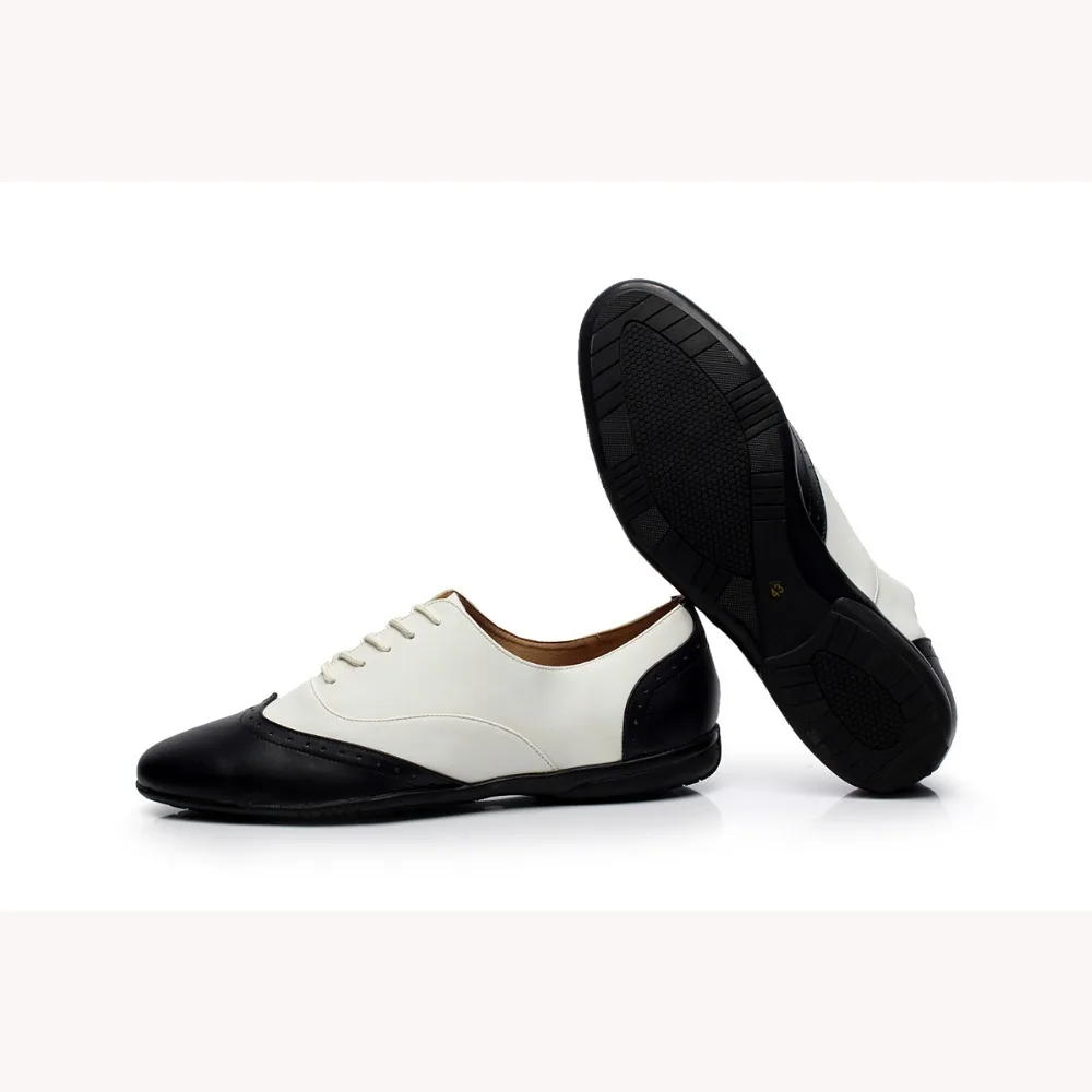 Customized-by-Hand-Genuine-Leather-Men-s-Black-White-Ballroom-Latin-Salsa-Dance-Shoes-Flat-Heel (3)