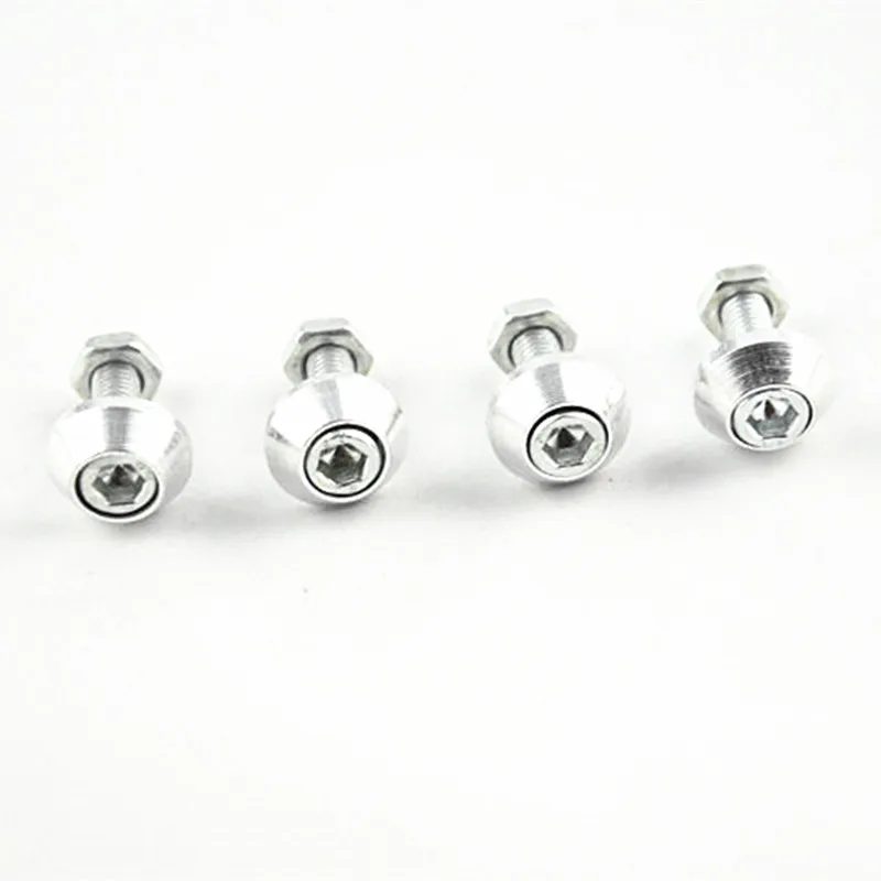 4pcs High quality Thread License Plate Frame Bolts Screws For Car Truck