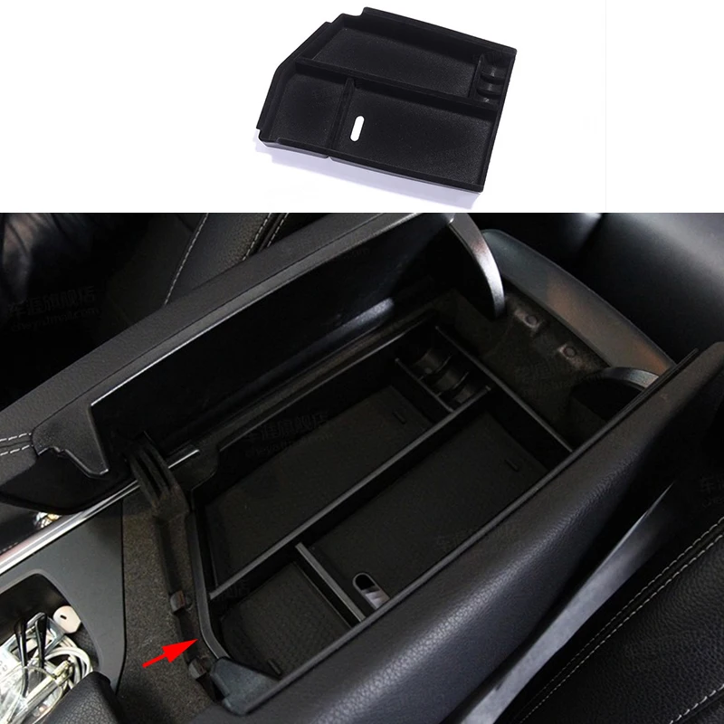 Inner Center Armrest storage box Holder For Mercedes Benz ML Class W166