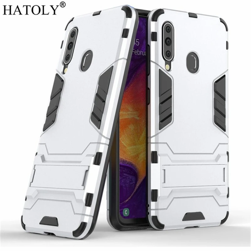 HATOLY For Armor Case Samsung Galaxy A60 Case Shockproof Robot Silicon Rubber Hard Back Phone Cover For Samsung A60 A 60 SM-A605 HATOLY For Armor Case Samsung Galaxy A60 Case Shockproof Robot Silicon Rubber Hard Back Phone Cover For Samsung A60 A 60 SM-A605