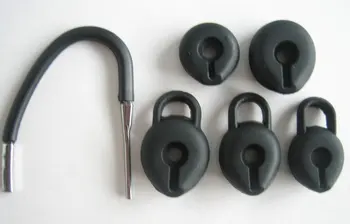 

High Quality Q2 BLUE .ANT Q1 eartips with earhook one set = 5pcs eartips +1pcs earhook FREESHIPPING BY DHL