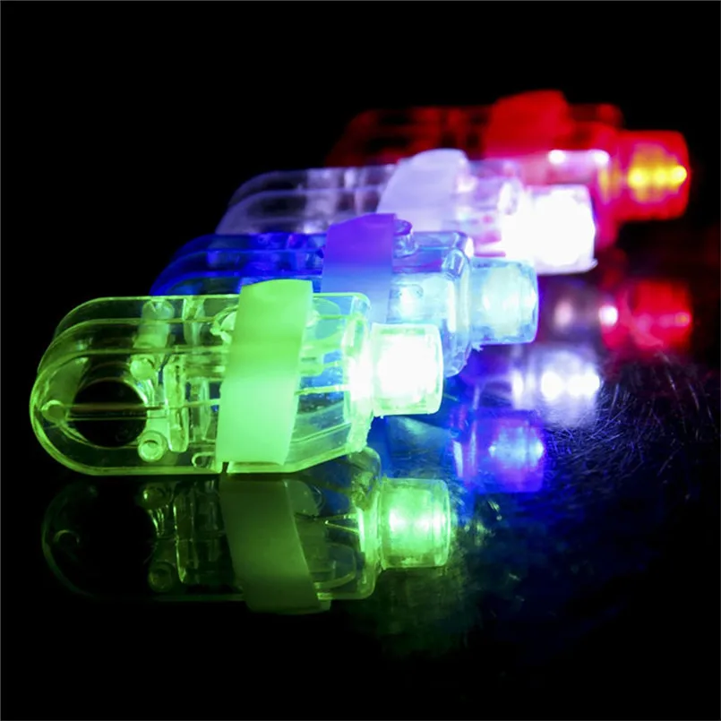

2018 Hot Sale Kids Toys 10PCS LED Light Up Flashing Finger Rings Glow Party Favors Kids Children Toys High Quality Light Toys T