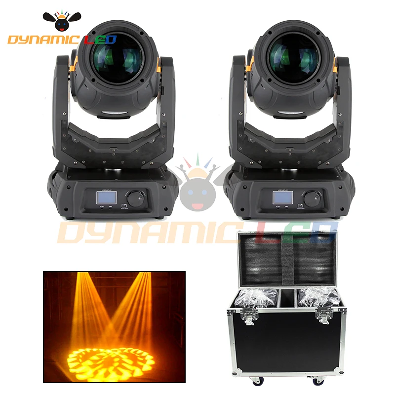 2pcs With Flight Case Led BSW 350W 17R Moving Head Light Beam Spot Wash 3in1 Stage Dmx 512 Control Dj For Disco | Лампы и освещение