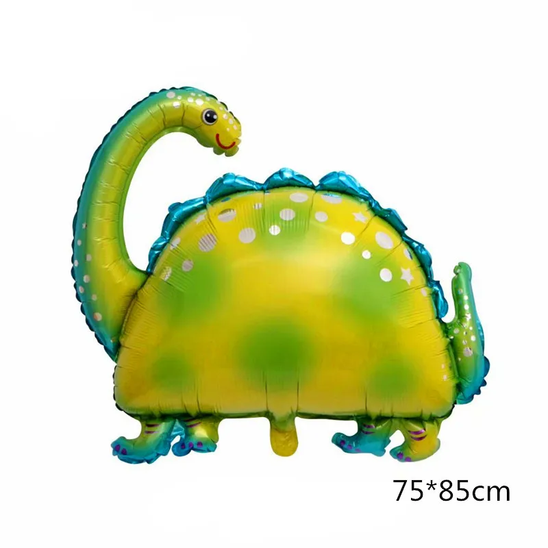 1 шт., гигантский динозавр, фольгированный шар, детский 4D динозавр, день рождения, вечеринка, мир Юрского периода, украшения, баллон для маленьких мальчиков, игрушка в виде животного - Цвет: dinosaur 8