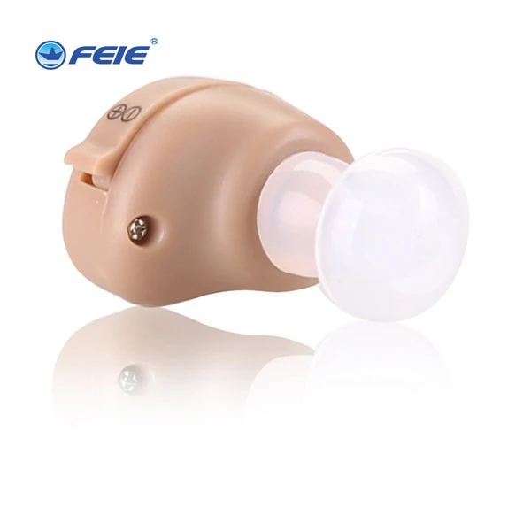 

Small Exquisite Convenient Portable invisible Noise Reduction Inner Ear Type Wireless Mini for old hearing aid Left/righ S-212