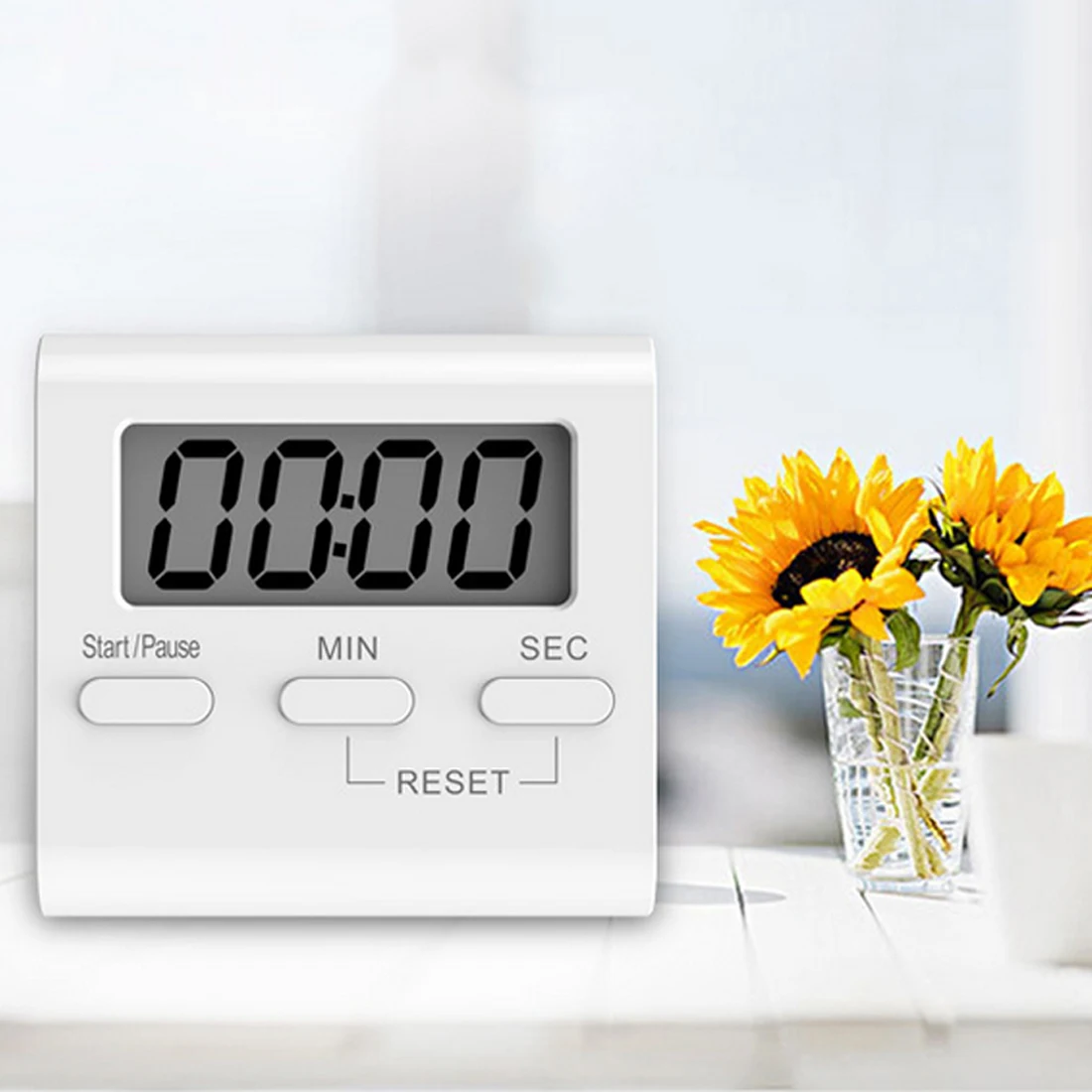 99 minutes LCD Digital Kitchen Cooking Timer Count Down Up Clock Alarm ...