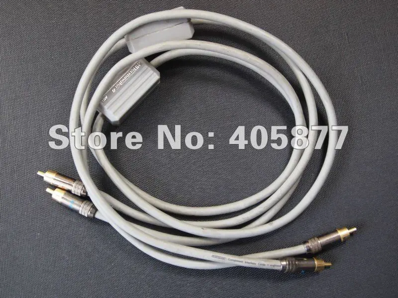 

Pair viborg audio 4 RCA interconnect audio cable 1 m amplifier mixer cd palyer