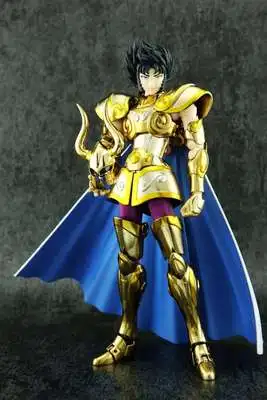 Металлическая фигурка ST S-Temple MC Metal Club Saint Seiya металлическая Броня Ткань Миф EX Gold