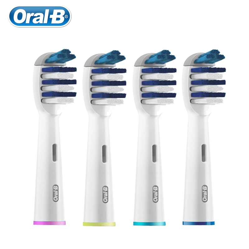 

Oral-B Replacement Brush Heads Tri Zone Clean Bristle Swing+Sweep+Oscillation Clean Change On Oral B Rotary Electric Toothbrush