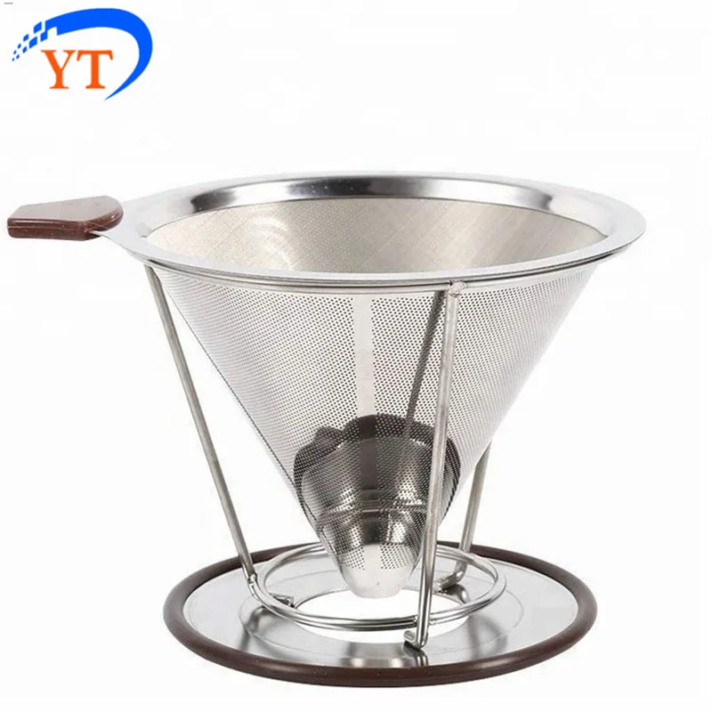 

Portable Stainless Steel Coffee Filter Coffee Drip