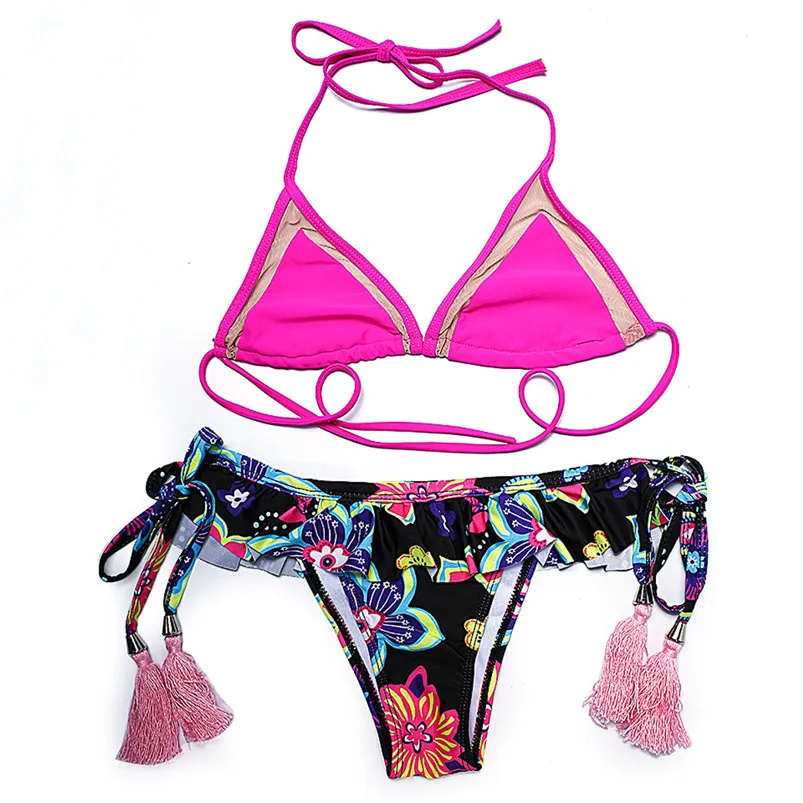 2017 Brazilian Bikini Bathing Suit Biquinis Crochet Swimwear New Sexy