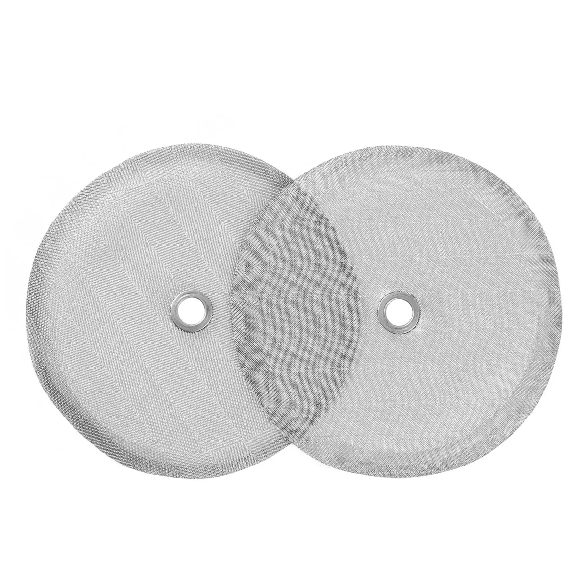 2Pcs Universal Reusable Stainless Steel Mesh French Coffee Press