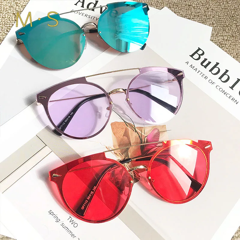 

MS Sunglasses Women Polarized Fashion Ladies Sun Glasses Female Cat Eye Sunglasses Oculos MS Shades With Case J181