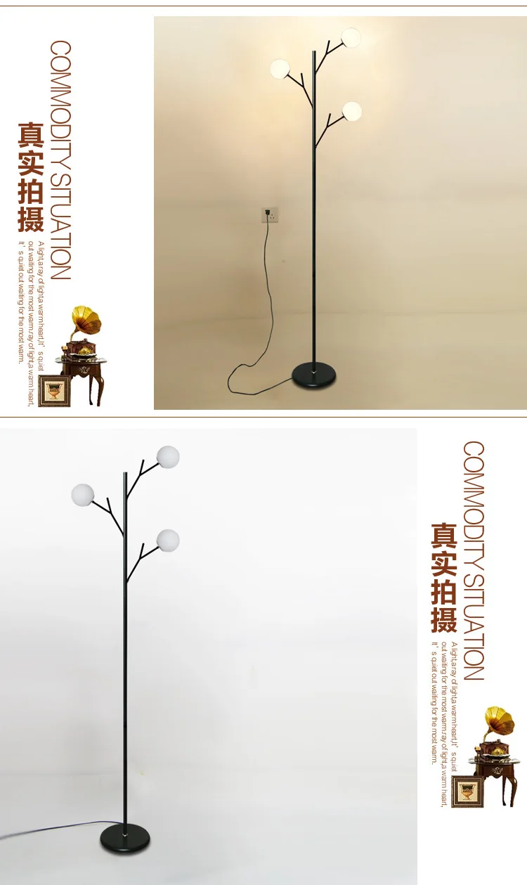 Современный простой деревянный торшер для гостиной, спальни, прикроватная лампа, современная творческая личность, мульти СВЕТОДИОДНЫЙ торшер