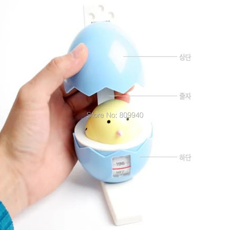 Милая детская лента для измерения роста в форме яйца, настенный измеритель роста, стедиометр