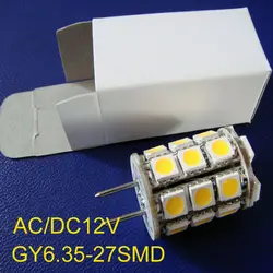 Высокое качество AC/DC12V GY6.35 светодиодное освещение, LED GY6.35, GY6.35 Светильники потолочные светодиодные, g6 12 В светодиодные лампы кристалла