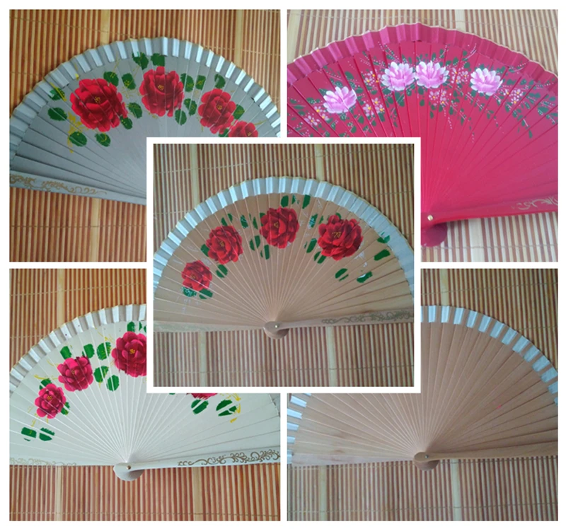 Spanish wood fan 1-1