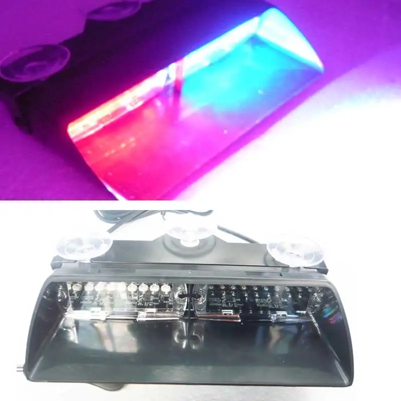 

16pcs LED Emergency Warning Flashing Strobe Lights Bar 96W Super Bright S2