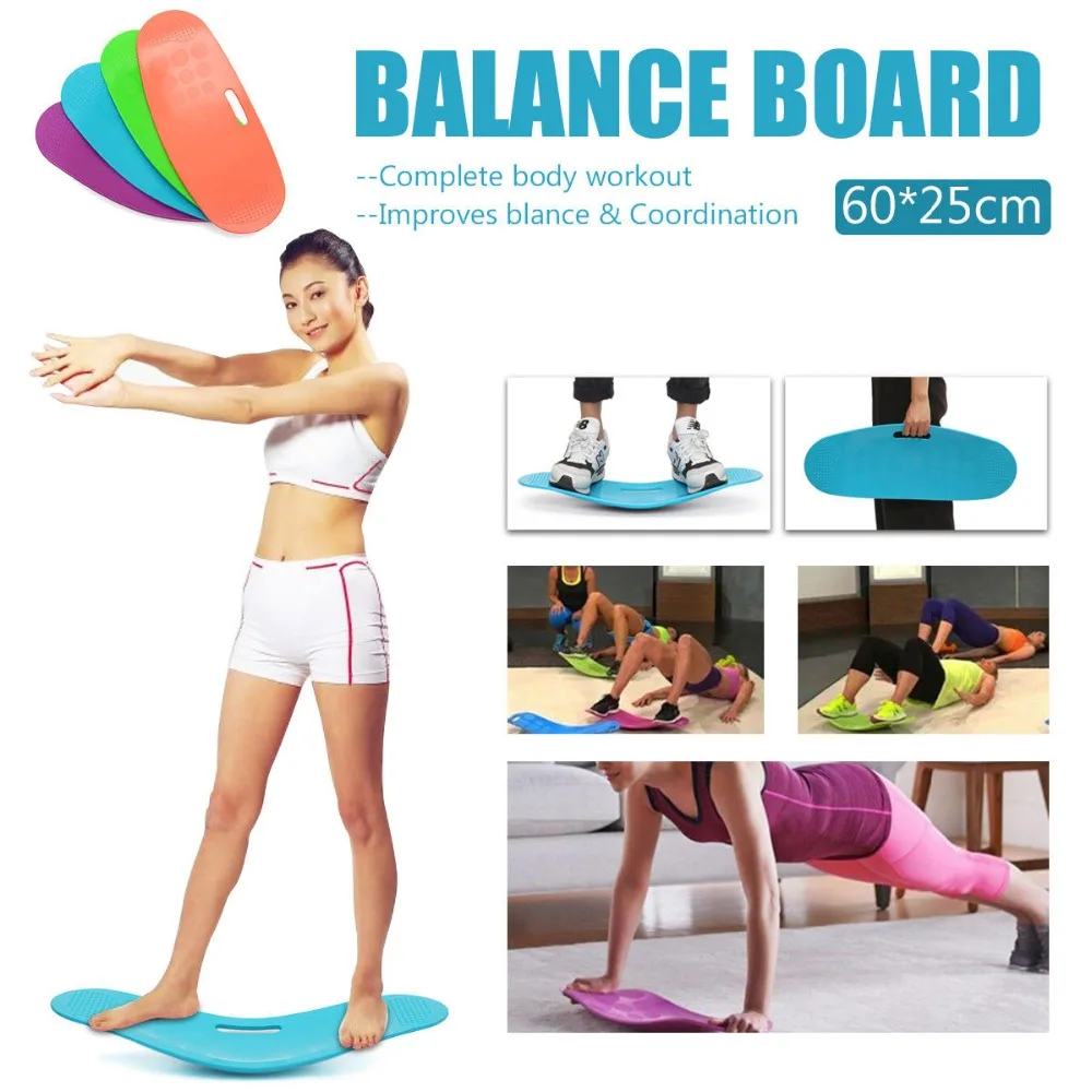 

Simply Fit Board New ABS balance yoga board Fitness twisted back plate Legs Core Exercise Workout Home Gym Fit As Seen on TV