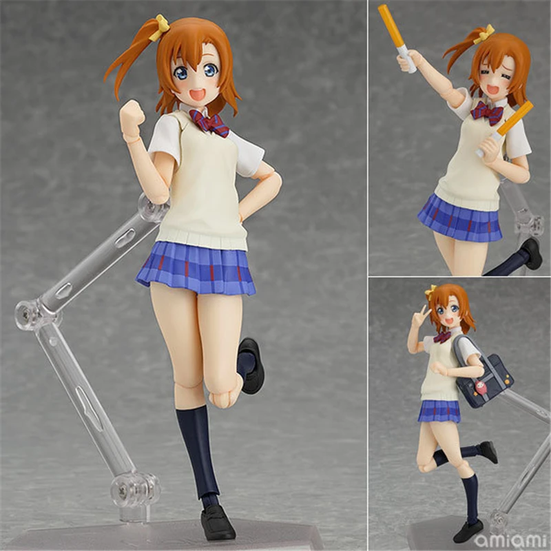 Милый аниме Love Live School Idol Project Kousaka Honoka Figma 253 ПВХ экшн фигурка Коллекционная модель