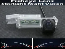 1080P Fisheye Trajectory Tracks Car Rear view Camera for Volkswagen Golf 7 MK7 VII Passat CC Scirocco Lamand Car Reverse Camera