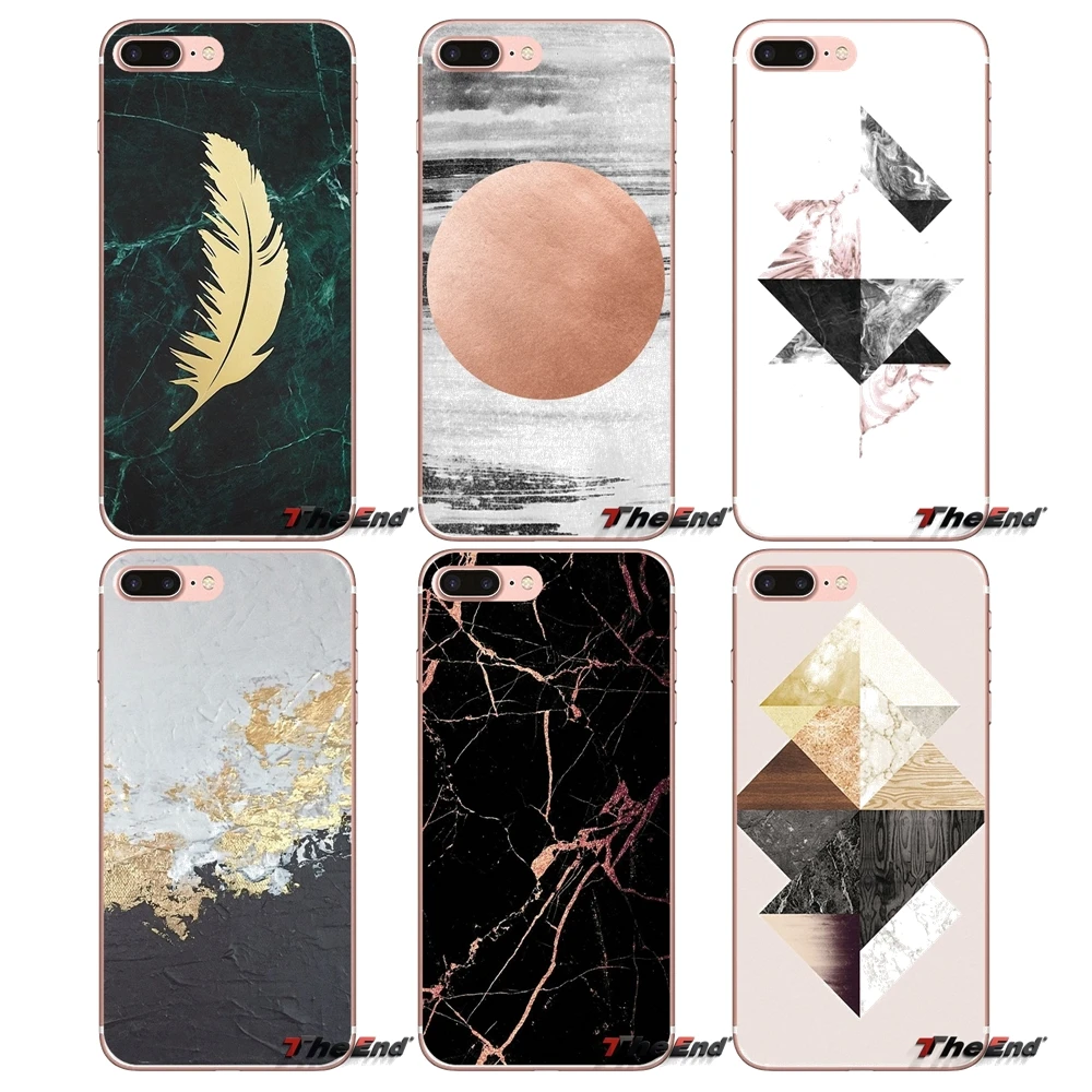 

marble tri black gold hellip Soft Case Cover For Samsung Galaxy S9 Plus Note 8 One Plus oneplus 5T Meizu M5s LG V30 HTC U11