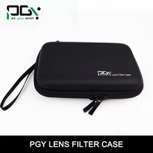 PGY DJI phantom 4 3 Professional accessories lens filter 6pcs(Bag+ND4+ND8+MCUV+CPL+cover) Gimbal Camera Quadcopter drone part