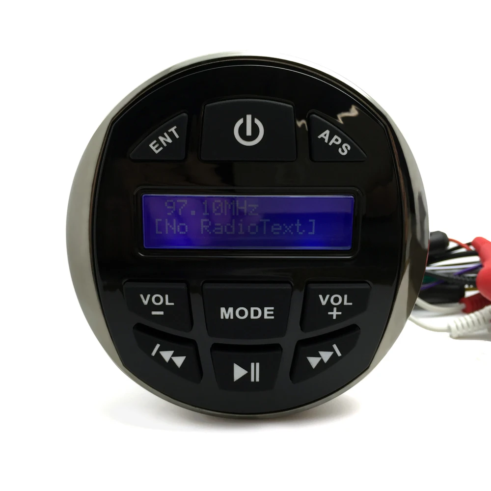 Bluetooth DAB FM Audio Radio 4.5 "Waterdichte Gauge Marine Boot