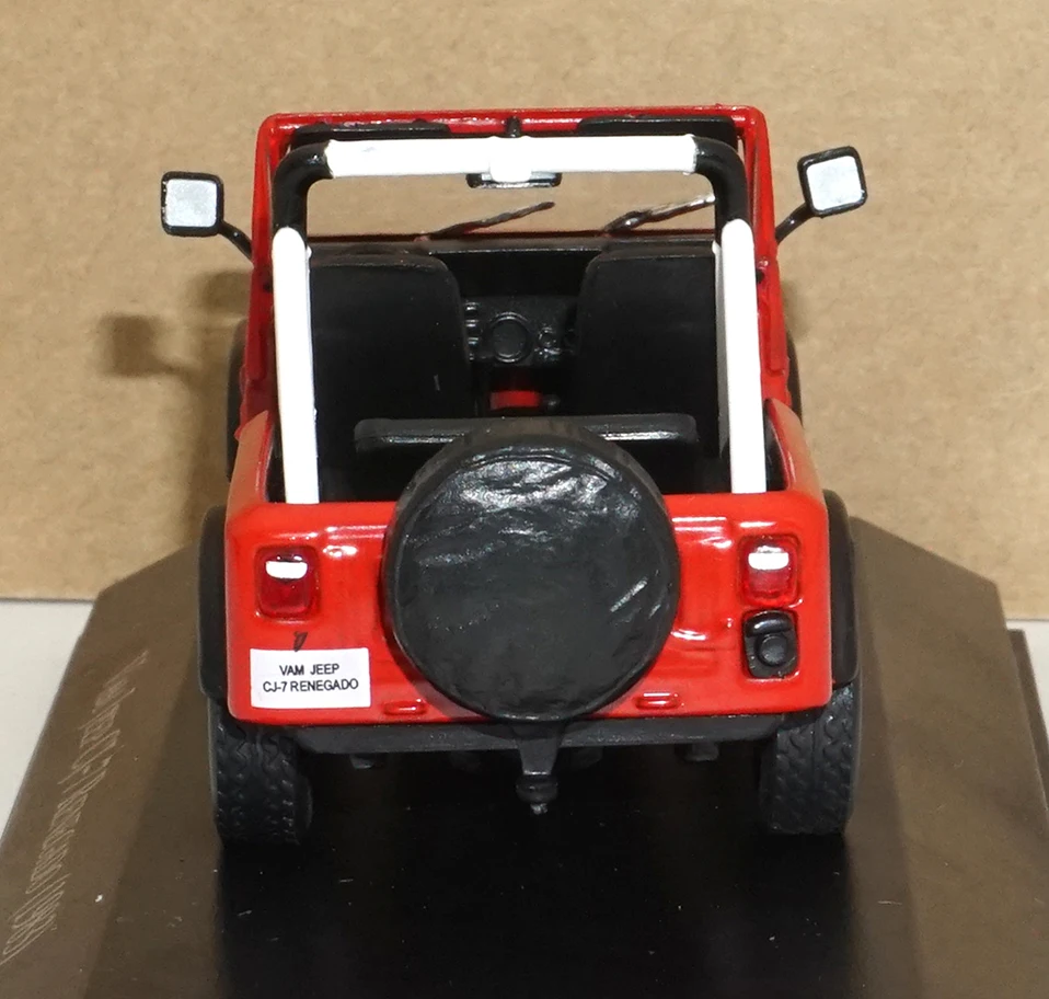  Toy Cars Red  metal Model Car 1 43 Car Diecasts Toy Vehicles Diecast Sport Car Toys for CHEVROLET OMEGA CDJEEP CJ-7 (8)