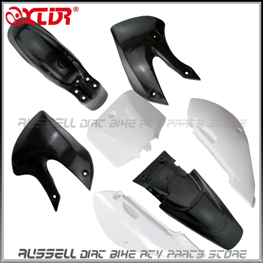 KX65 Dirt Bike Plastics ABS Fairing Set Green 7 Piece Full Plastic