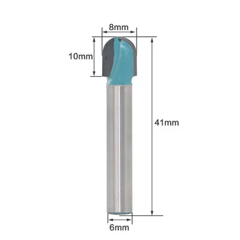 

5 Pack Shank Router Bit Ball Round Nose Wood Milling Cutter Cabinet Frames Sale