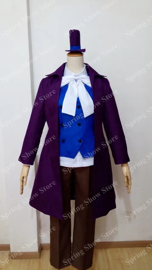 

Axis Powers Hetalia APH Poker Spade England Arthur Kirkland Anime Custom Made Uniform Cosplay Costume