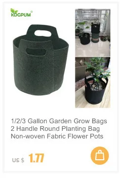 14 размер прочная черная сумка для выращивания Вертикальная сеялка настенная подвесная посадочная сумка Экологичная садовая теплица жардим Вертикальная сеялка