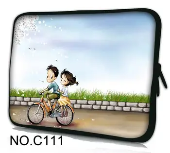 

Bicycle Lovers Laptop Sleeve Soft Case Bag For Macbook Laptop AIR PRO Retina 11" 12" 13" 14" 15" 15.6 17 inch Notebook Bag