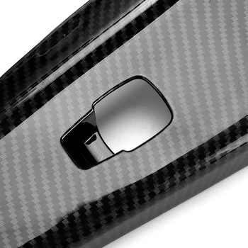 

ABS plastic Car Carbon Fiber Style Cover Parts Pro Vehicle Interior New Useful