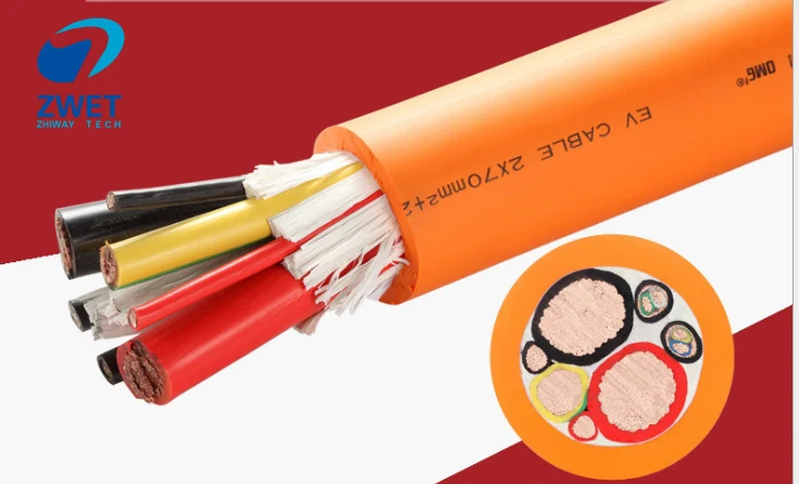 Зарядный кабель J1772 EVSE CCS TYPE 1 или 2 3 м/2*50 + 1*25 6*0 75 для 150 МП IEC62196/TUV CE|Аксессуары| |