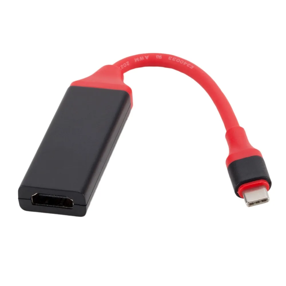 MEMTEQ Тип C к HDMI HD кабель USB 3 1 компьютер телефон подключен ТВ проекция usb Type c hdmi для