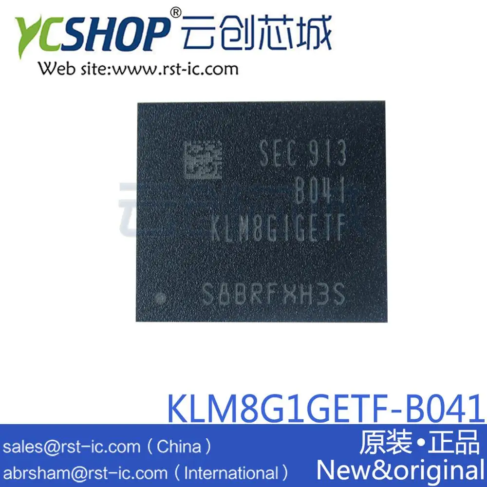 

KLM8G1GETF-B041 KLM8G1GETF B041 FBGA-153 New Original