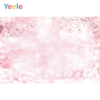 

Yeele Pink Flower Sea Beauty Wallpaper Photocall Photography Backdrop Personalized Photographic Backgrounds For Photo Studio