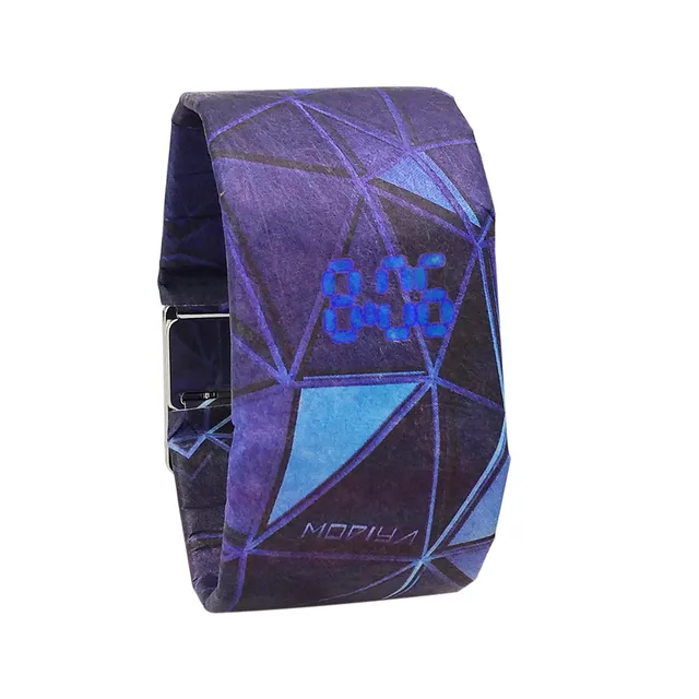 New Fashion Creative Paper Watch Rectangle Ultra-light LED Waterproof Clock Tyve New Fashion Creative Paper Watch Rectangle Ultra-light LED Waterproof Clock Tyve