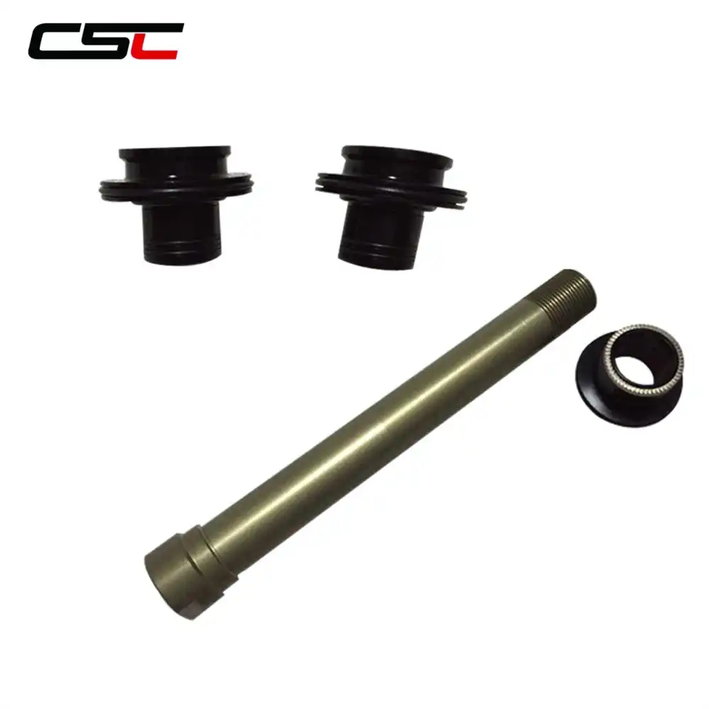 For NOVATEC D771SB Hub Conversion Kits Adapters End Cap Aluminum Alloy Black