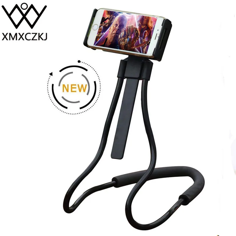  XMXCZKJ Flexible Cell Phone Holder Bed Stand Long Arm Lazy Bracket Rotating Stand For Xiaomi Iphone
