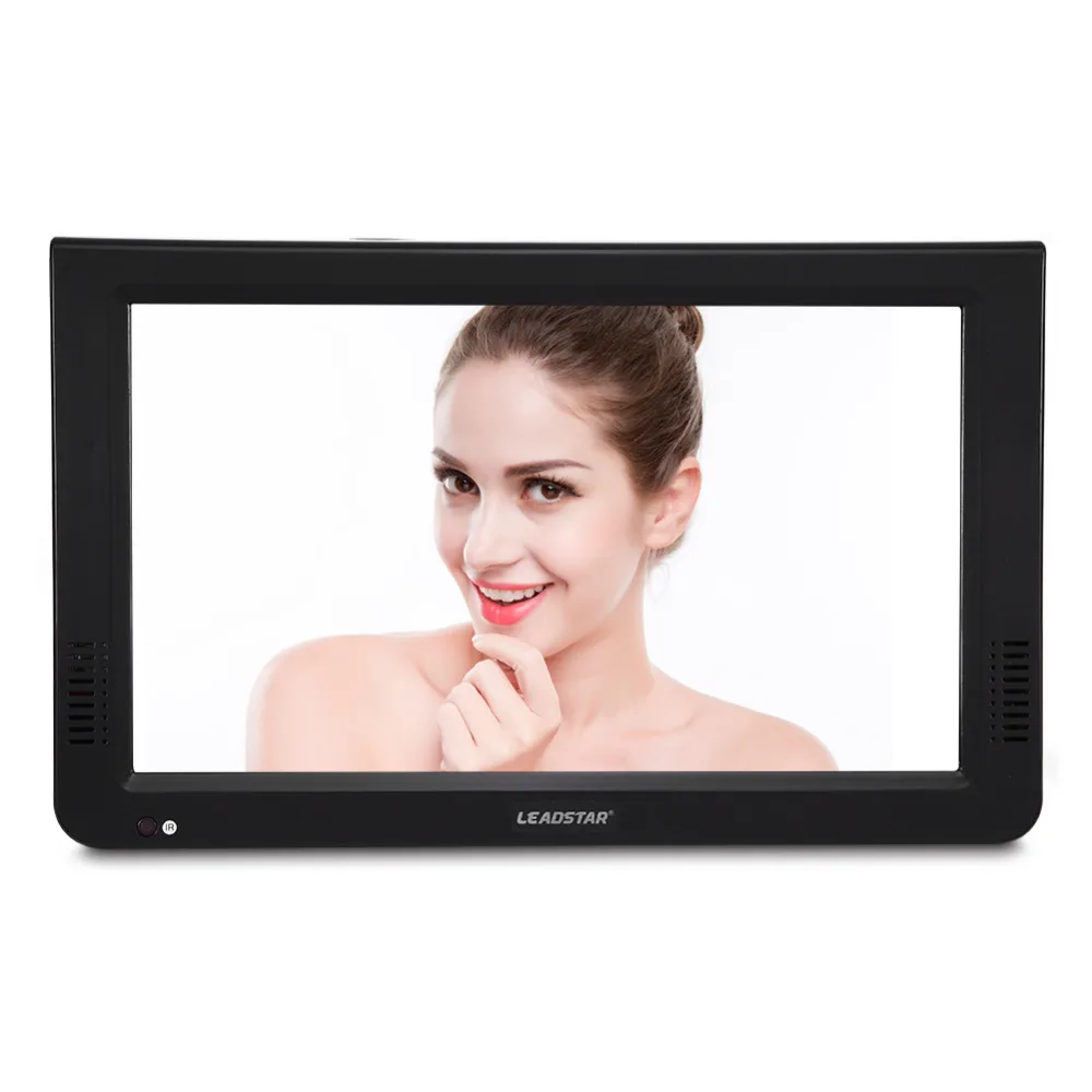 LEADSTAR Portable TV 1024×600 High Resolution 10 Inch DVB-T-T2 Digital Analog Television Set Support USB TF Card PVR