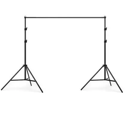 

2*2M Photography background Stand Portable Telescopic Background Support Stand Crossbar Kit +Free portable bag+4pcs clips