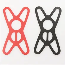 Противоскользящие силиконовые ленты для мотоцикла/велосипеда На Руль держатель безопасности зажим Кронштейн для мобильного телефона отправляется случайным образом