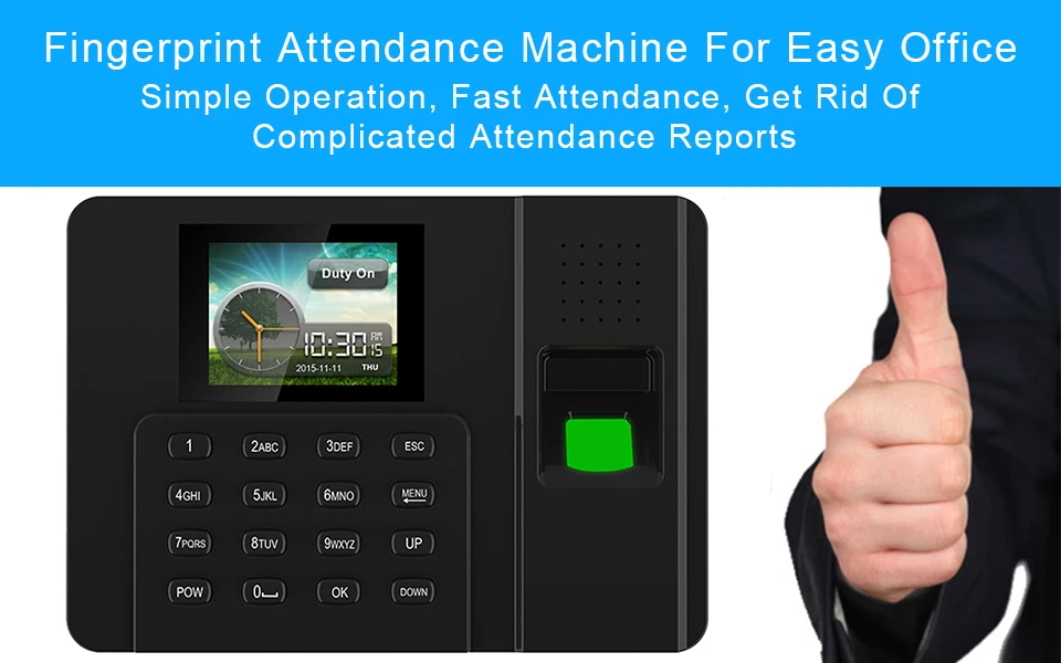 Eseye отпечатков пальцев USB/TCPIP рабочего времени отпечатков пальцев Сенсор время часы Регистраторы сотрудник машина для офиса компании