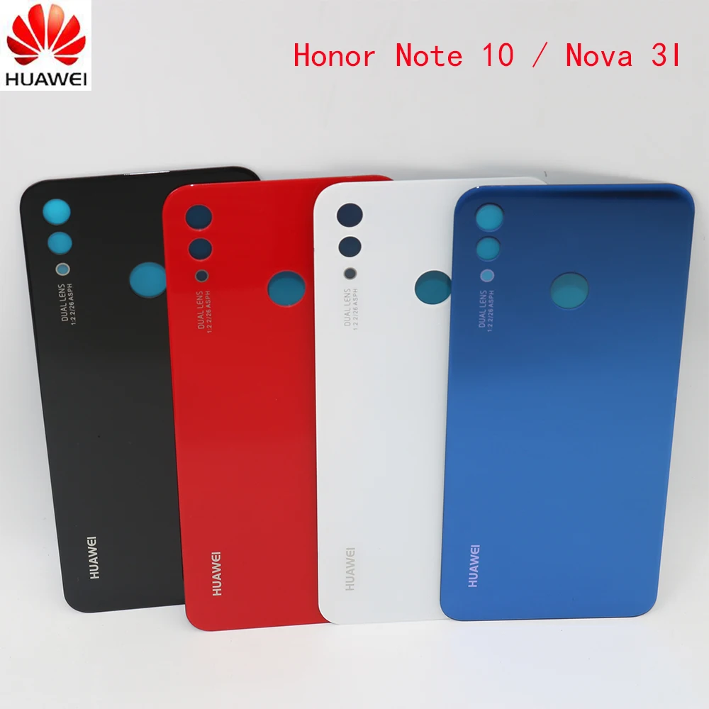 

Original Glass Battery Cover for HUAWEI Honor Note 10,Back Door Replacement Rear Housing Case,Adhesive Sticker 4 colors in stock