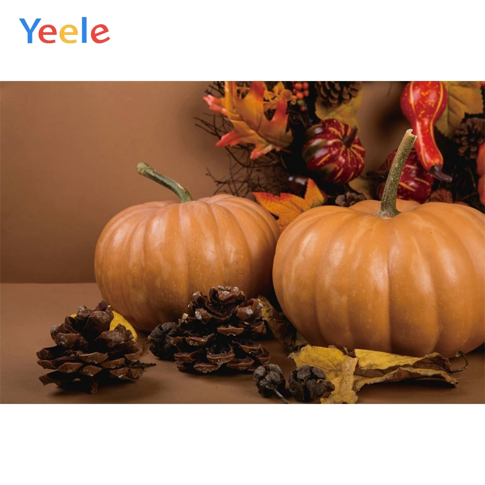 

Yeele Thanksgiving Family Photocall Harvest Customize Photography Backdrop Personalized Photographic Background For Photo Studio