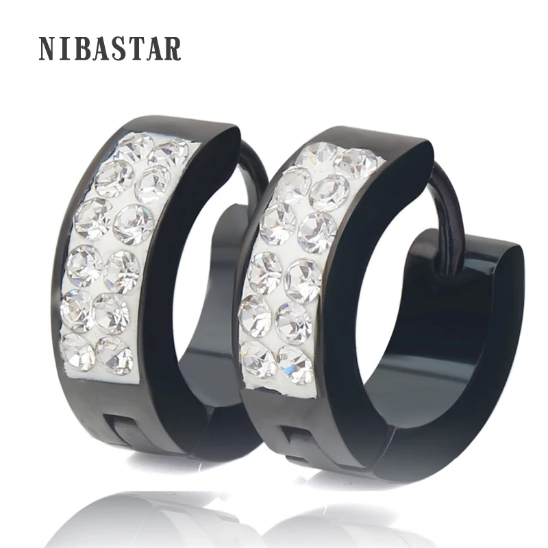 Высокое качество, модные ювелирные изделия, золото/серебро/черное покрытие,, AAA кубический циркон, серьги-гвоздики для женщин